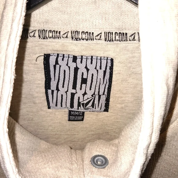 Volcom Cream Military Style Shacket - Picture 5 of 11
